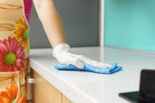 Professional carpet cleaning in a stylish Mayfair home